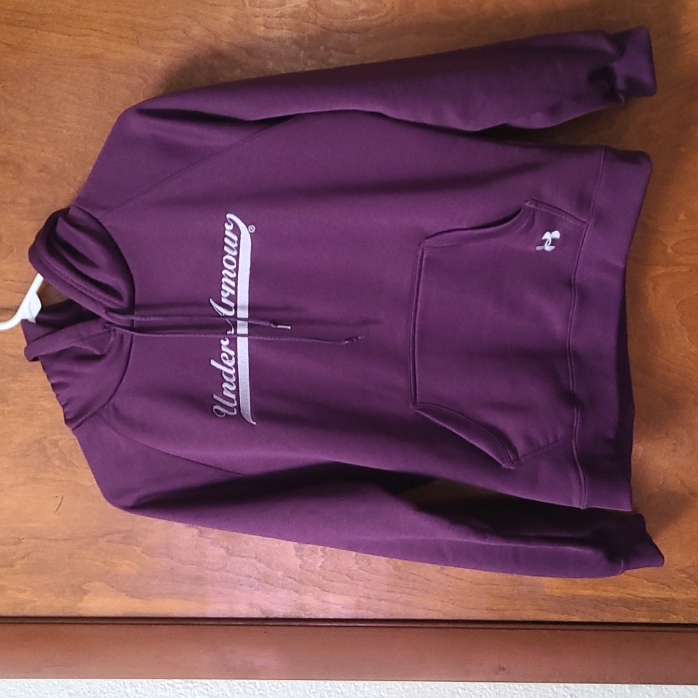 UNDER ARMOUR WOMENS HOODED SWEATSHIRT SIZE SMALL